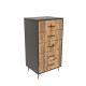 Hanah Home Dresser Planet Anthracite
Oak
