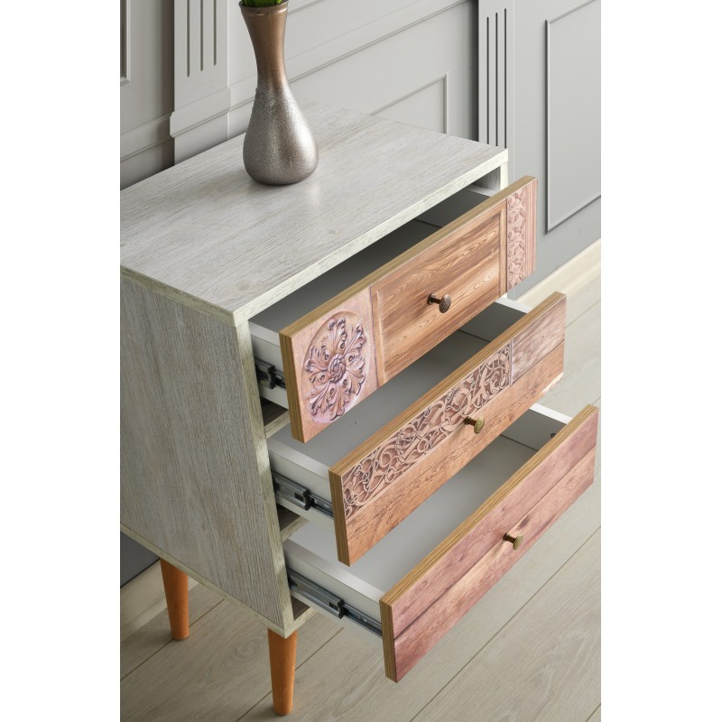 Hanah Home Dresser Liza White
Walnut