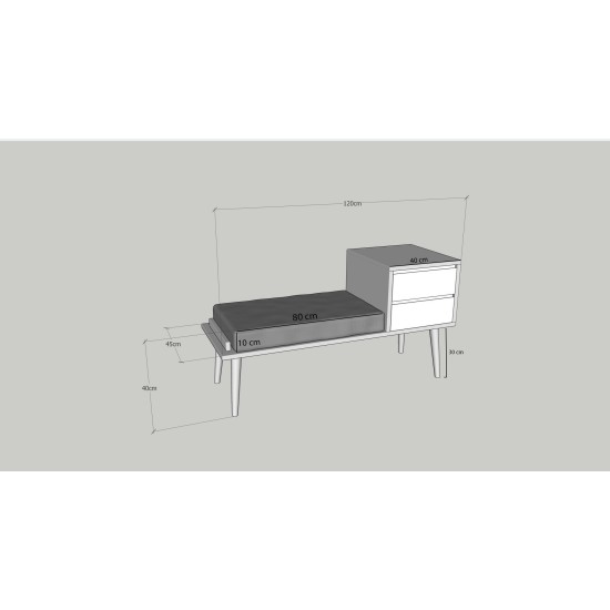 Hall Stand Rino Walnut
Anthracite Hanah Home Hall Stand Rino Walnut
Anthracite