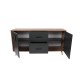 Μπουφές Cordoba 160x77x40 Καρυδί Ανθρακί Μπουφές Cordoba 160x77x40 Καρυδί Ανθρακί