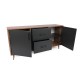 Μπουφές Cordoba 160x77x40 Καρυδί Ανθρακί Μπουφές Cordoba 160x77x40 Καρυδί Ανθρακί