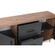 Μπουφές Cordoba 160x77x40 Καρυδί Ανθρακί Μπουφές Cordoba 160x77x40 Καρυδί Ανθρακί