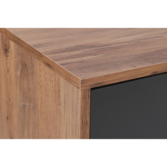 Μπουφές Cordoba 160x77x40 Καρυδί Ανθρακί Μπουφές Cordoba 160x77x40 Καρυδί Ανθρακί