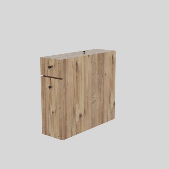 Ντουλάπι Μπάνιου 19x60x55εκ Calencia - Χρώμα Oak Δρυς