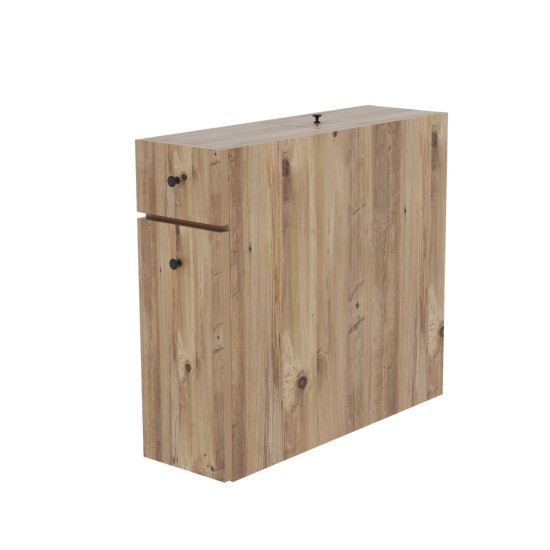 Ντουλάπι Μπάνιου 19x60x55εκ Calencia - Χρώμα Oak Δρυς