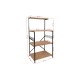 Hanah Home Multi Purpose Cabinet Anemon - Black, Pine Black
Pine