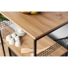 Hanah Home Multi Purpose Cabinet Anemon - Black, Pine Black
Pine