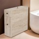 Ντουλάπι Μπάνιου 20x55x60εκ - Calencia - Χρώμα Travertine Μπεζ