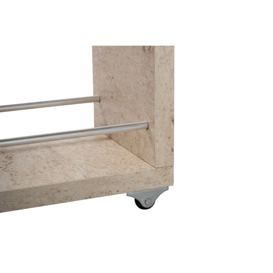 Ντουλάπι Μπάνιου 20x55x60εκ - Calencia - Χρώμα Travertine Μπεζ