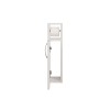 Hanah Home Bathroom Cabinet Star - White White