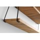 Wall Shelf Zihon Pine Hanah Home Wall Shelf Zihon Pine