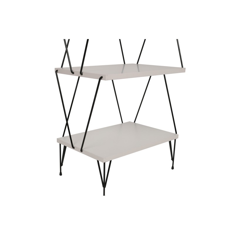 Βιβλιοθήκη - Balaban - Χρώμα Λευκό - 48x31x165εκ