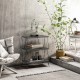 Side Table Lazandos - Anthracite Anthracite Hanah Home Side Table Lazandos - Anthracite Anthracite