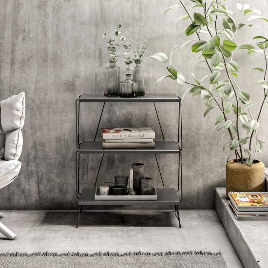 Side Table Lazandos - Anthracite Anthracite Hanah Home Side Table Lazandos - Anthracite Anthracite