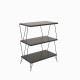 Side Table Lazandos - Anthracite Anthracite Hanah Home Side Table Lazandos - Anthracite Anthracite