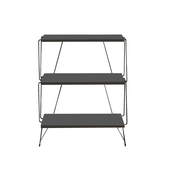 Side Table Lazandos - Anthracite Anthracite Hanah Home Side Table Lazandos - Anthracite Anthracite