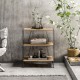 Hanah Home Side Table Lazandos - Pine Pine