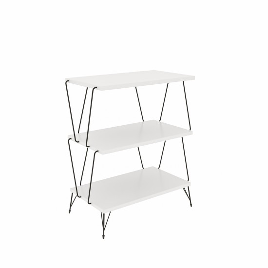 Hanah Home Side Table Lazandos - White White