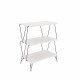 Hanah Home Side Table Lazandos - White White