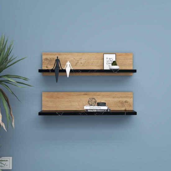 Wall Shelf Shelf - Black Atlantic Pine
Black Hanah Home Wall Shelf Shelf - Black Atlantic Pine
Black