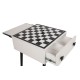 Chess Table Chesso - Black, White White
Black Chess Table Chesso - Black, White White
Black
