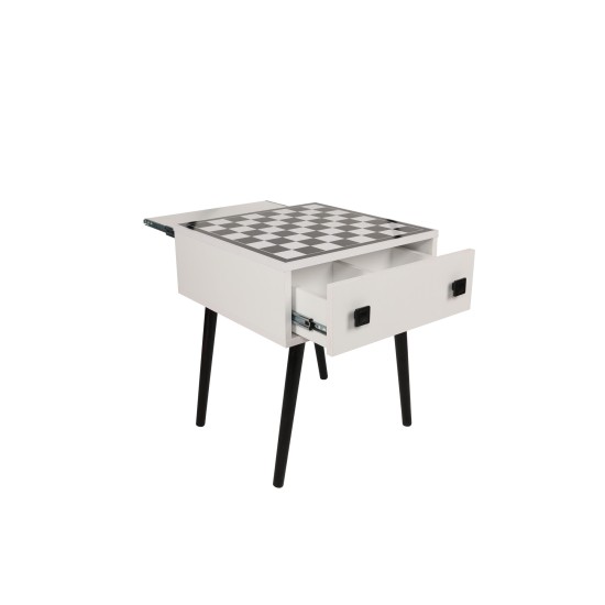 Chess Table Chesso - Black, White White
Black Chess Table Chesso - Black, White White
Black