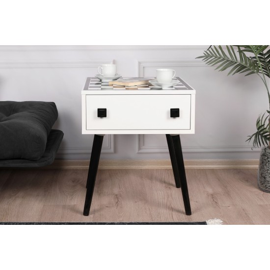 Chess Table Chesso - Black, White White
Black Chess Table Chesso - Black, White White
Black