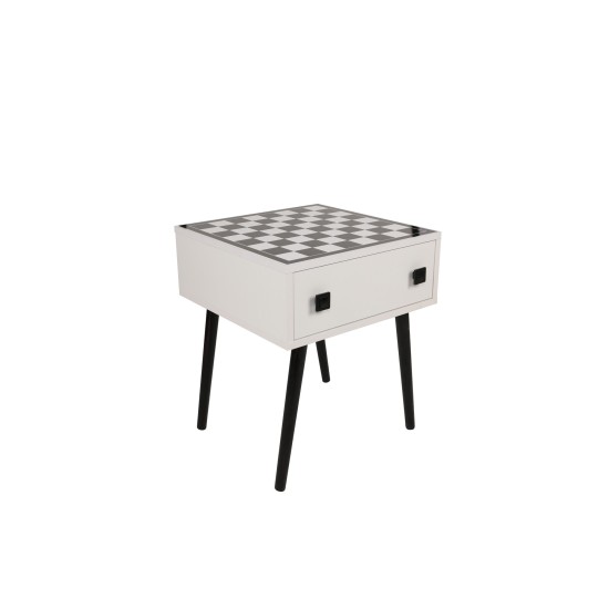 Chess Table Chesso - Black, White White
Black Chess Table Chesso - Black, White White
Black