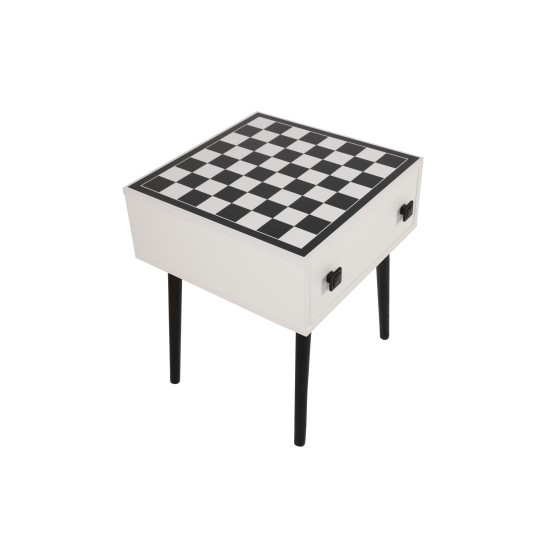 Chess Table Chesso - Black, White White
Black Chess Table Chesso - Black, White White
Black