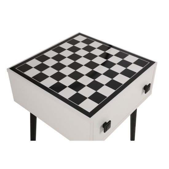 Chess Table Chesso - Black, White White
Black Chess Table Chesso - Black, White White
Black