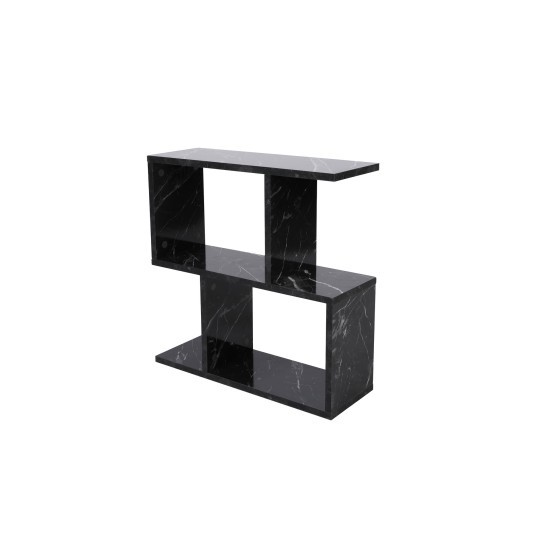 Side Table Life - Black, Marble Black