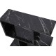 Side Table Life - Black, Marble Black