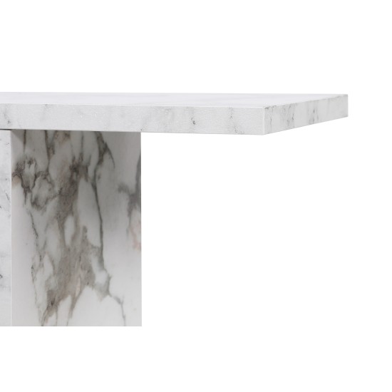 Side Table Life - White, Marble White
Black