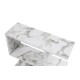 Side Table Life - White, Marble White
Black