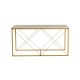 Coffee Table Set Defne - Gold, Travertine Travertine
Gold Hanah Home Coffee Table Set Defne - Gold, Travertine Travertine
Gold