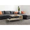 Hanah Home Coffee Table Loire - Gold, Travertine Travertine 
Gold