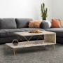 Coffee Table Loire - Gold, Travertine Travertine 
Gold