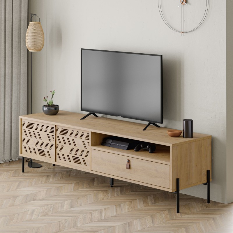 TV Stand Dıonysos - Sapphire Oak Sapphire Oak
