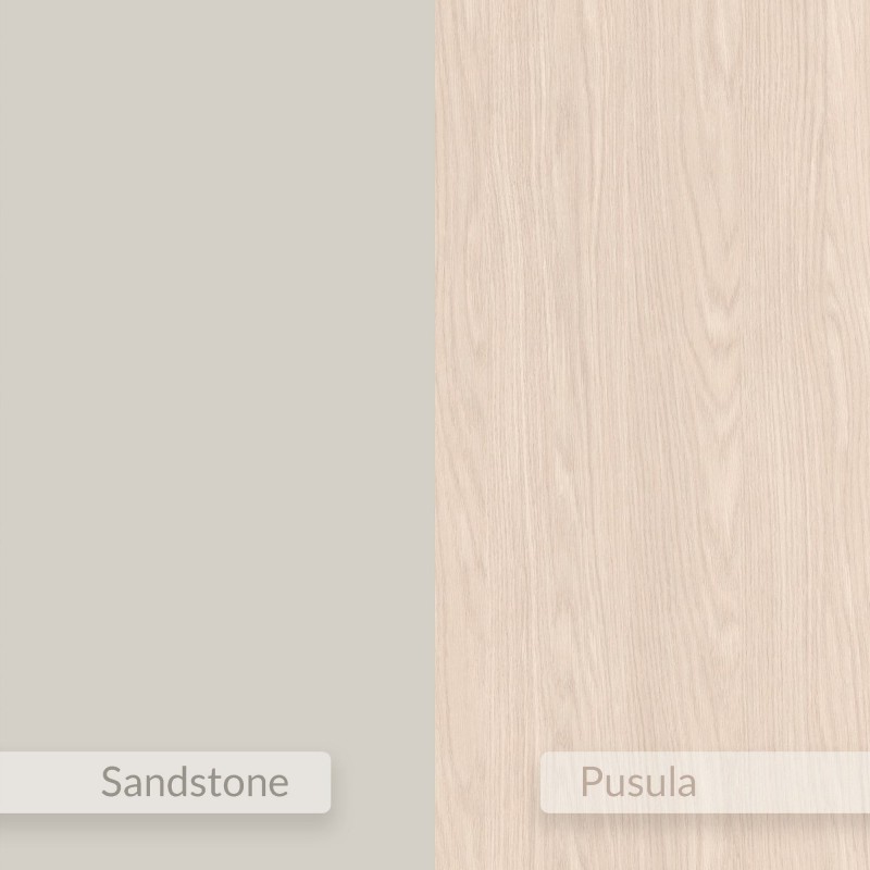 Nightstand Brik - Sandstone Sandstone