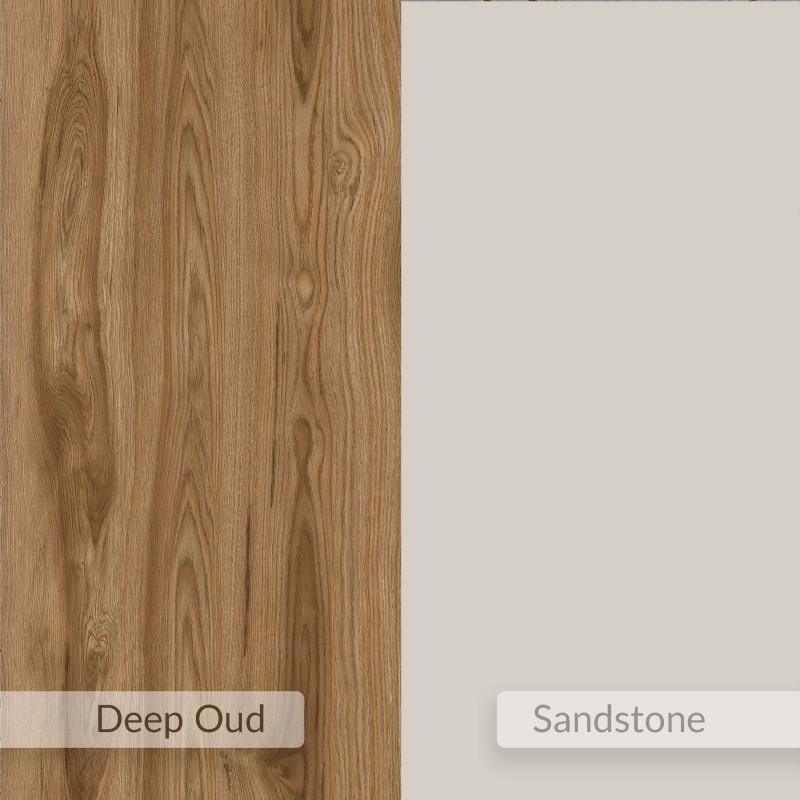 Nightstand Brik - Sandstone, Oud Sandstone
Oud
