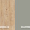 Nightstand Eco - Ash Green, Sapphire Oak Ash Green
Sapphire Oak