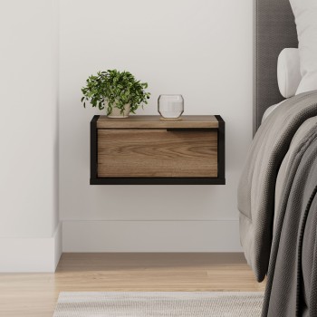 Nightstand Eco - Black Wood, Oud Black Wood
Oud