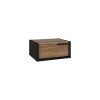 Nightstand Eco - Black Wood, Oud Black Wood
Oud