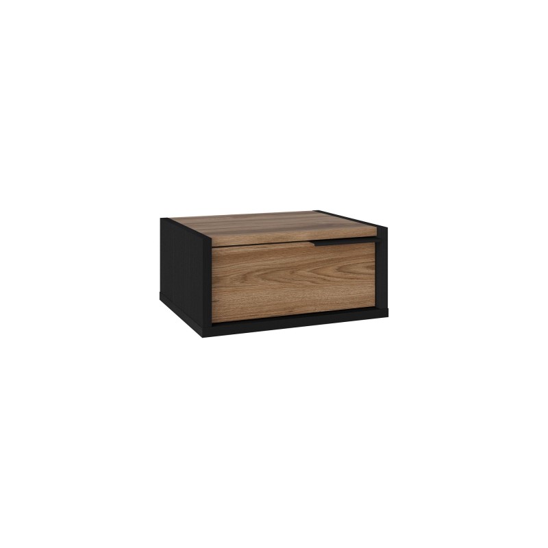 Nightstand Eco - Black Wood, Oud Black Wood
Oud