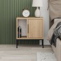 Nightstand Glynn - Sapphire Oak Sapphire Oak