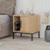 Nightstand Glynn - Sapphire Oak Sapphire Oak