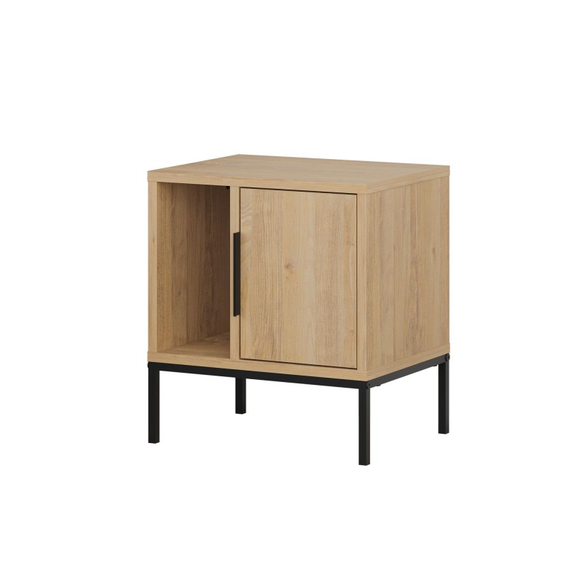 Nightstand Glynn - Sapphire Oak Sapphire Oak