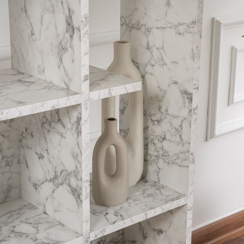 Bookshelf Manco - Carrara Marble Carrara Marble