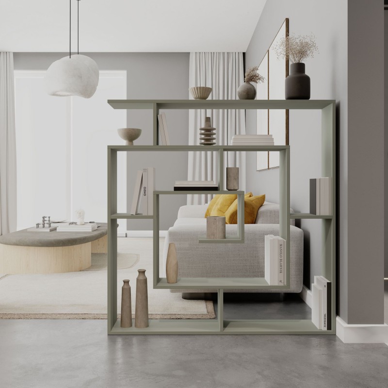 Bookshelf Labirent - Ash Green Ash Green