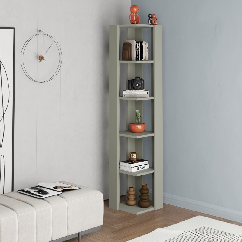 Bookshelf Nati Corner - Ash Green Ash Green
